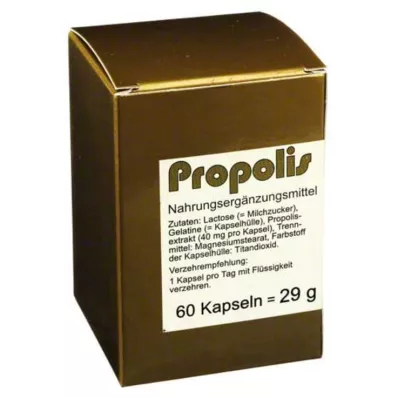 PROPOLIS KAPSULES, 60 vnt