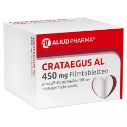 CRATAEGUS AL 450 mg plėvelės dengtos tabletės, 100 ST