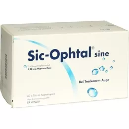 SIC OPHTAL jūsų regėjimas Akių lašai, 60X0,6 ml