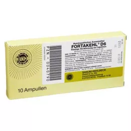 FORTAKEHL D 6 ampulės, 10X1 ml