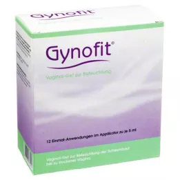 GYNOFIT Makšties gelis drėkinimui, 12X5 ml