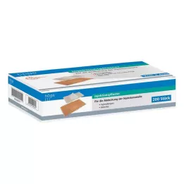 INJEKTIONSPFLASTER hipoalerginis 2x4 cm, 200 vnt