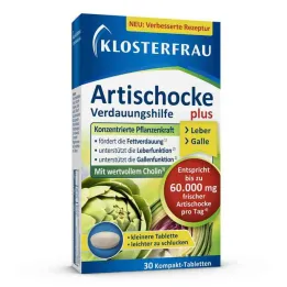 Klosterfrau Artichoke Plus Choline tabletės (30 vnt.)