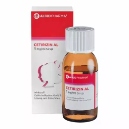 CETIRIZIN AL 1 mg/ml sirupas, 75 ml