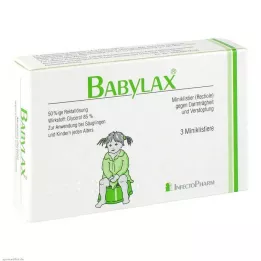 BABYLAX Klizma, 3 vnt