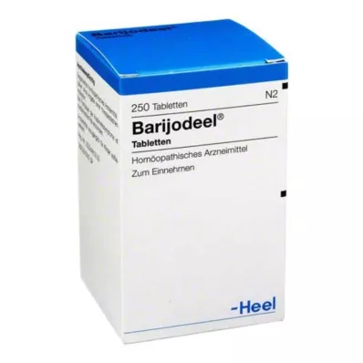 BARIJODEEL Tabletės, 250 vnt