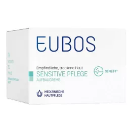 EUBOS SENSITIVE Statybos kremo naktinė priežiūra, 50 ml