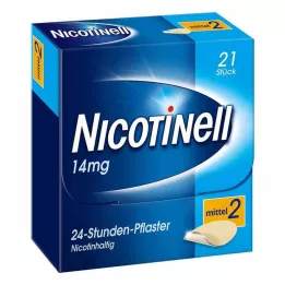 NICOTINELL 14 mg/24 valandų gipsas 35 mg, 21 valanda
