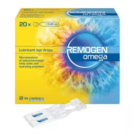 REMOGEN Omega akių lašai, 20X0,25 ml