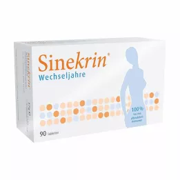 SINEKRIN Plėvele dengtos tabletės, 90 vnt