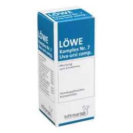 LÖWE KOMPLEX Nr.7 Uva ursi komp.lašai, 100 ml