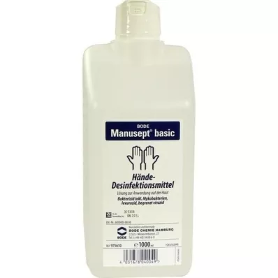 MANUSEPT bazinis tirpalas, 1000 ml MANUSEPT bazinis tirpalas, 1000 ml