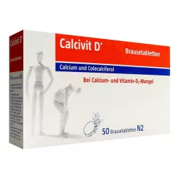 CALCIVIT D putojančios tabletės, 100 vnt