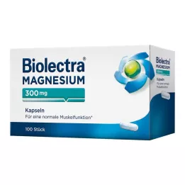 BIOLECTRA Magnio 300 mg kapsulės, 100 vnt