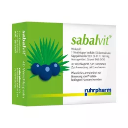 SABALVIT kapsulės, 40 vnt