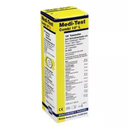 MEDI-TEST Combi 10 L bandymo juostelės, 100 vnt