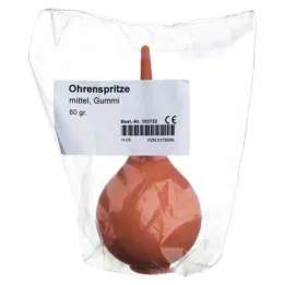 Ausų švirkštas vidutinio dydžio, 60 g, kramtomoji guma, 1 vnt