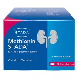 METHIONIN STADA 500 mg plėvele dengtos tabletės, 100 vnt