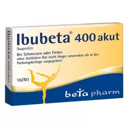 IBUBETA 400 ūmių plėvele dengtų tablečių, 10 vnt