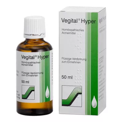 VEGITAL Hiper lašai, 50 ml