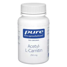 PURE ENCAPSULATIONS Acetyl L Carnitine 250mg kapsulės, 60 vnt