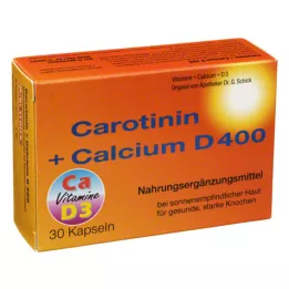 CAROTININ+Calcium D 400 kapsulės, 30 vnt