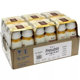 FRESUBIN ORIGINAL DRINK Šokoladinis geriamasis butelis 6X4X200 ml