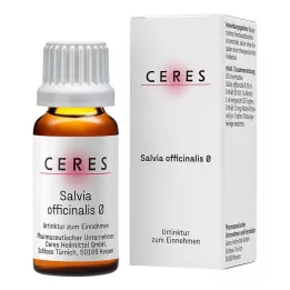 CERES Salvia officinalis motininė tinktūra, 20 ml