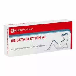 REISETABLETTEN AL, 20 vnt