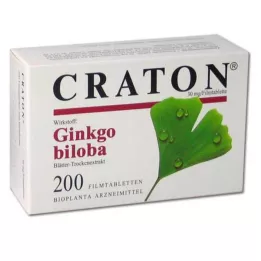 CRATON Plėvele dengtos tabletės, 200 vnt