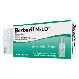 BERBERIL N EDO Akių lašai, 10X0,5 ml