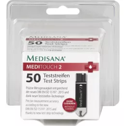 MEDISANA Meditouch 2 tyrimo juostelės, 2X25 vnt