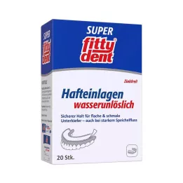FITTYDENT Super Adhesive Pads Comfort, 20 vnt