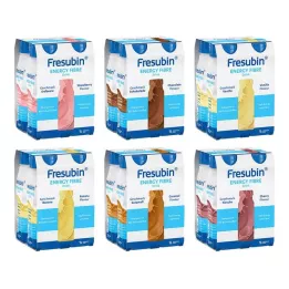 FRESUBIN ENERGY Pluoštas DRINK Mišri kartoniniai gėrimų buteliai 6X4X200 ml