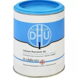 BIOCHEMIE DHU 1 Calcium fluoratum D 6 tabletė, 1000 vnt