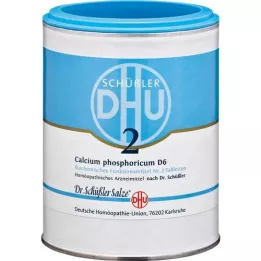 BIOCHEMIE DHU 2 Calcium phosphoricum D 6 tabletės, 1000 vnt