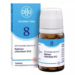 BIOCHEMIE DHU 8 Natrium chloratum D 12 tablečių, 80 vnt