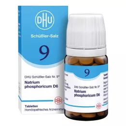BIOCHEMIE DHU 9 Natrium phosphoricum D 6 tabletės, 80 vnt