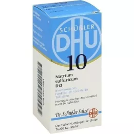 BIOCHEMIE DHU 10 Natrum sulfuricum D 12 tablečių, 80 vnt