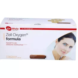 ZELL OXYGEN Formulės geriamosios ampulės, 14X20 ml