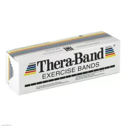 THERA BAND Mankštos juosta 5,5 m vidutinio stiprumo raudona, 1 vnt