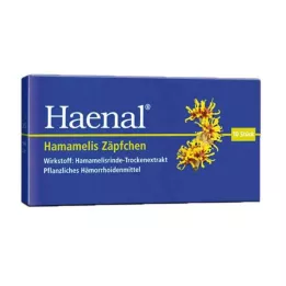HAENAL Hamamelis žvakutės, 10 vnt