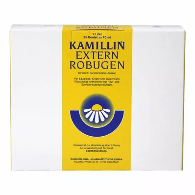 KAMILLIN Išorinis Robugen tirpalas, 25x40 ml