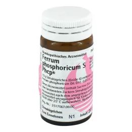 FERRUM PHOSPHORICUM S Phcp rutuliukai, 20 g