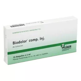 BIODOLOR komp.Inj.ampulės, 10X2 ml