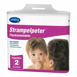 STRAMPELPETER Dribsnių sauskelnių sugeriamumas 2, 56 vnt