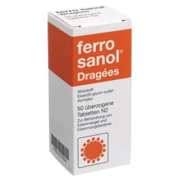 FERRO SANOL dengtos tabletės, 50 vnt