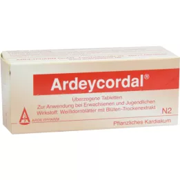ARDEYCORDAL dengtos tabletės, 50 vnt