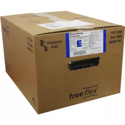 RINGER LÖSUNG Nemokamas Flex infuzinis tirpalas, 20X500 ml