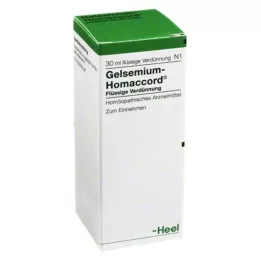 GELSEMIUM HOMACCORD Lašai, 30 ml